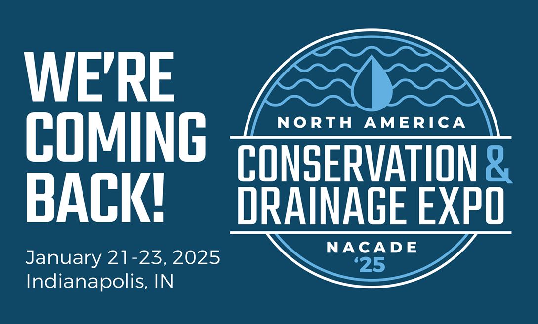 North America Conservation & Drainage Expo '25 - We're Coming Back